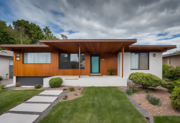 Mid-Century Modern House Exterior