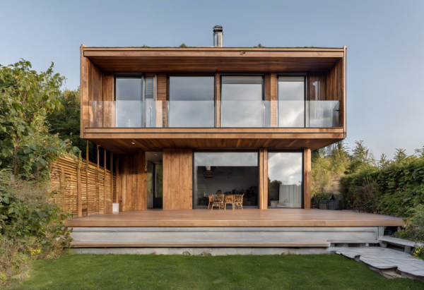 Biophilic House Exterior