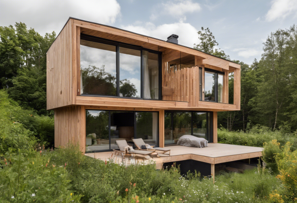 Biophilic House Exterior