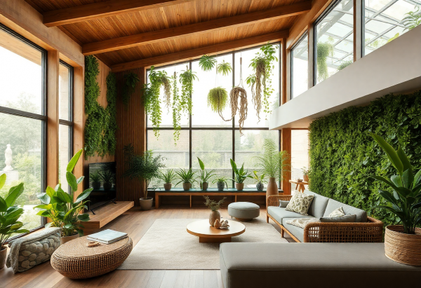 Biophilic Living Room