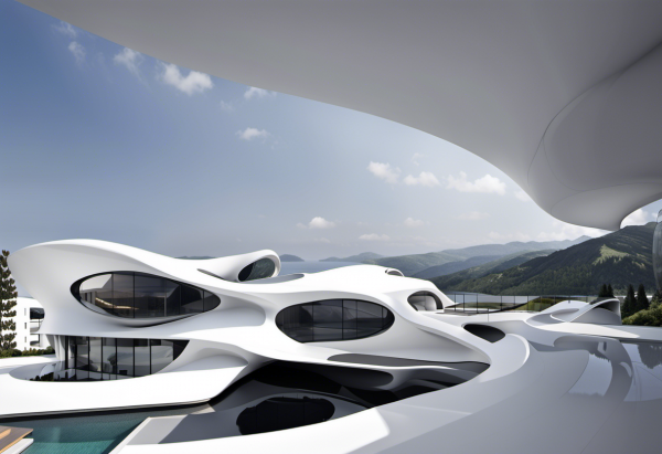 Zaha Hadid House Exterior