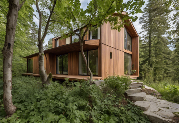 Biophilic House Exterior