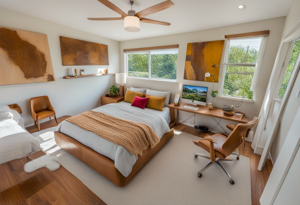 Mid-Century Modern Bedroom