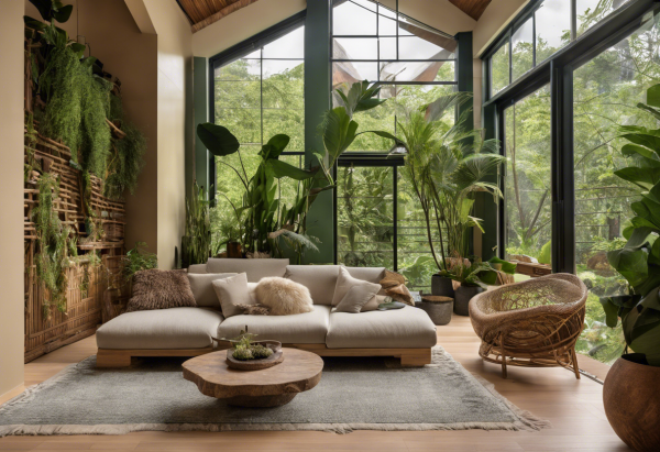 Biophilic Living Room