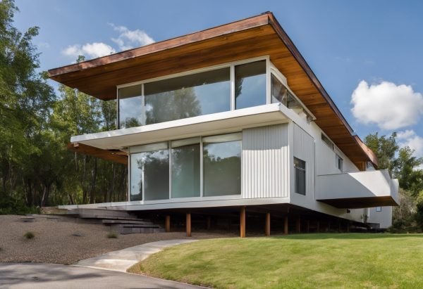 Mid-Century Modern House Exterior