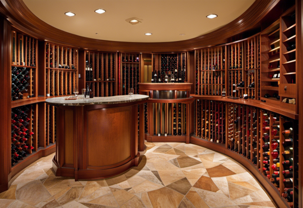 Frank Llyod Wright Wine Cellar