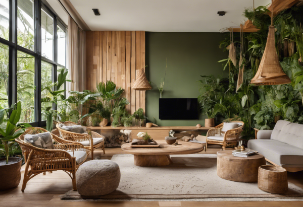 Biophilic Living Room