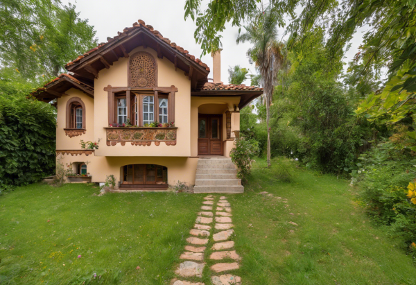 Bohemian House Exterior