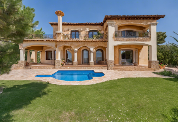 Mediterranean House Exterior