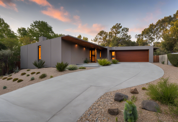 Mid-Century Modern House Exterior