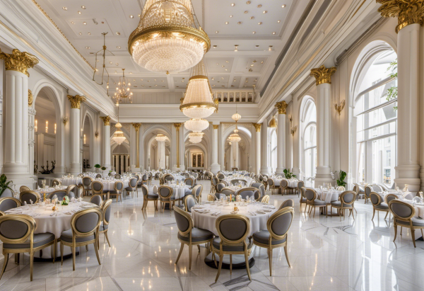 Neoclassical Dining Area