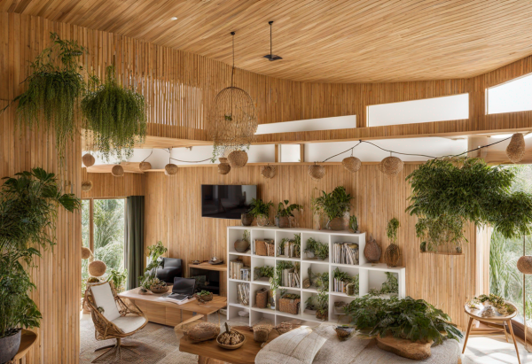 Biophilic Living Room