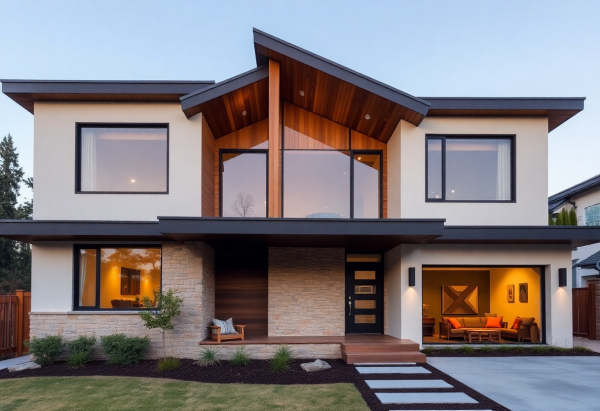 Mid-Century Modern House Exterior