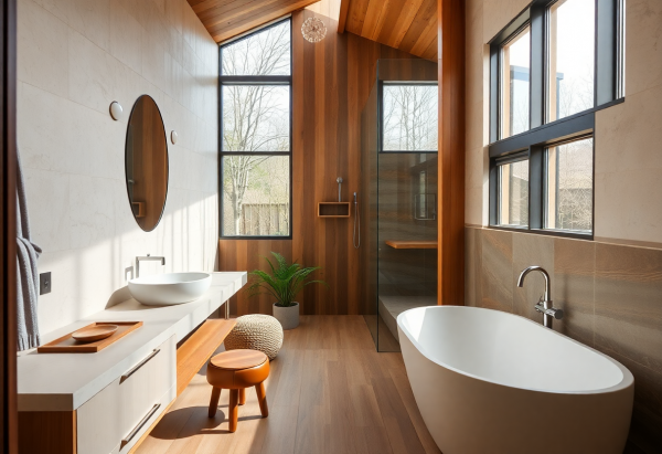 Mid-Century Modern Bathroom