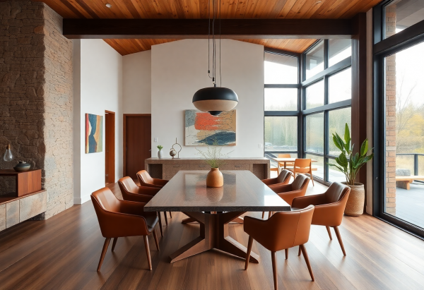 Mid-Century Modern Dining Room