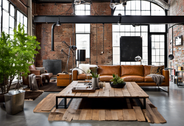 Industrial Living Room