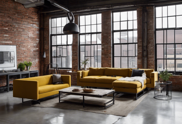 Industrial Living Room