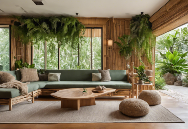 Biophilic Living Room