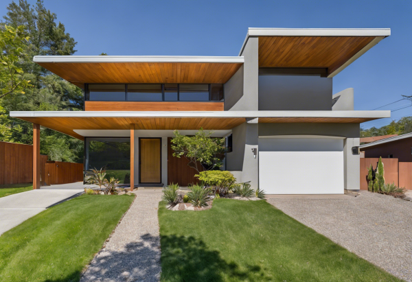 Mid-Century Modern House Exterior