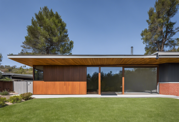 Mid-Century Modern House Exterior