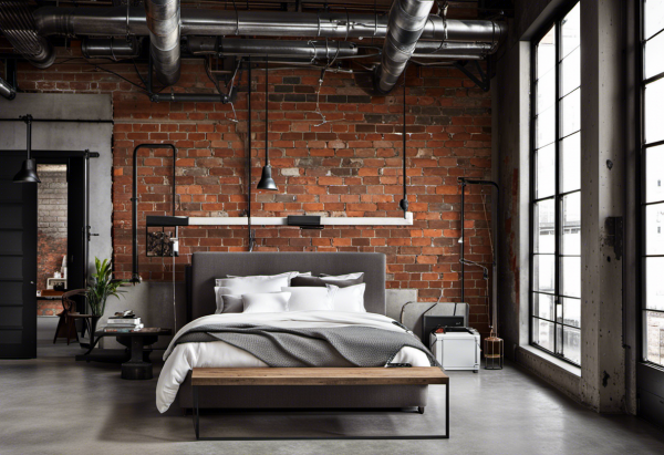 Industrial Bedroom