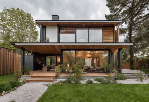 Biophilic House Exterior