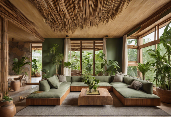 Biophilic Living Room