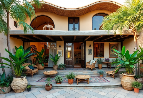 Bohemian House Exterior