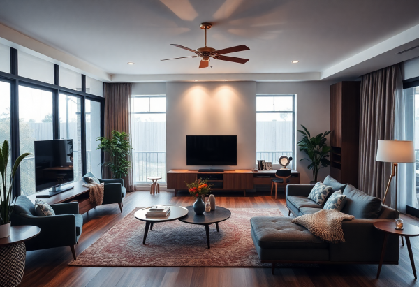 Mid-Century Modern Living Room