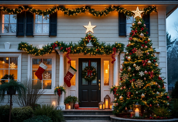 Christmas House Exterior