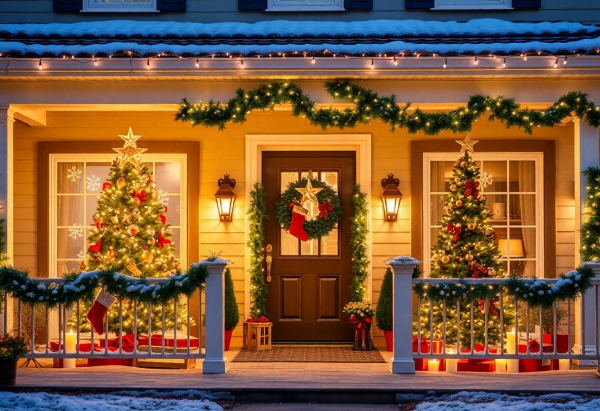 Christmas House Exterior
