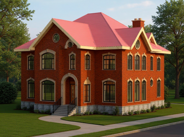 New Christmas House Exterior