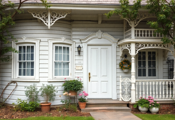 Shabby Chic House Exterior