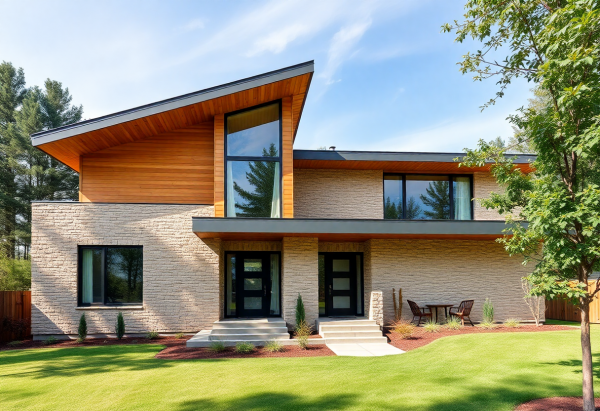 Mid-Century Modern House Exterior