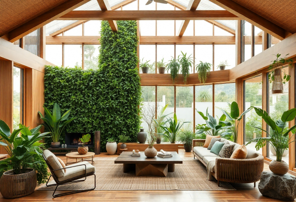 Biophilic Living Room