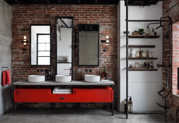 Industrial Bathroom