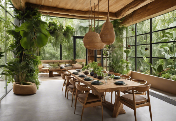 Biophilic Dining Room