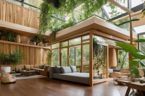 Biophilic Living Room