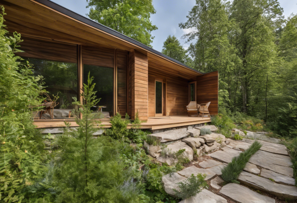 Biophilic House Exterior