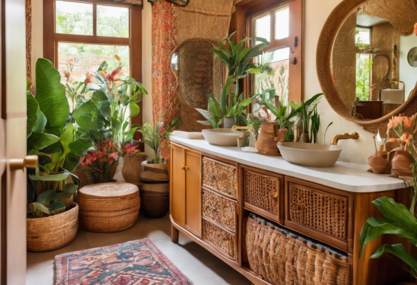 Bohemian Bathroom