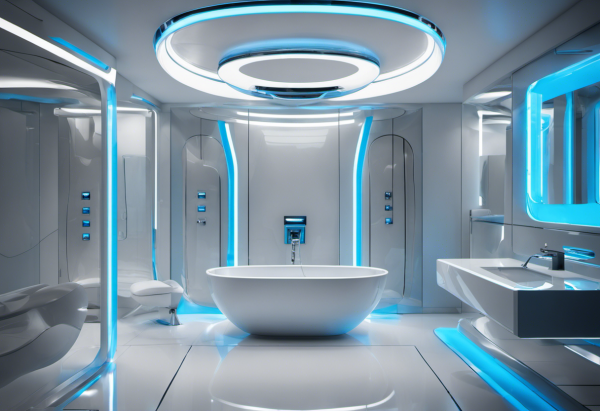 Futuristic Stellar Bathroom