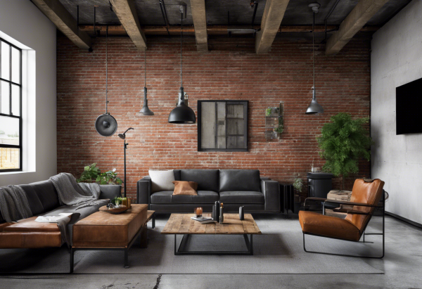 Industrial Living Room