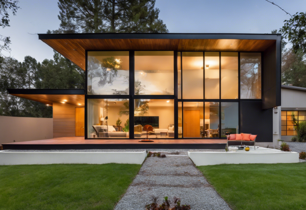 Mid-Century Modern House Exterior