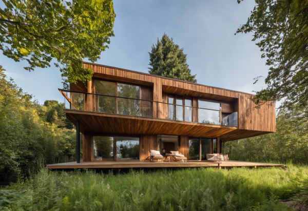 Biophilic House Exterior