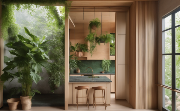 Biophilic Kitchen