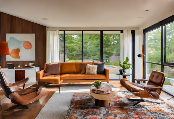 Mid-Century Modern Living Room