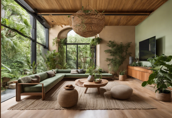 Biophilic Living Room