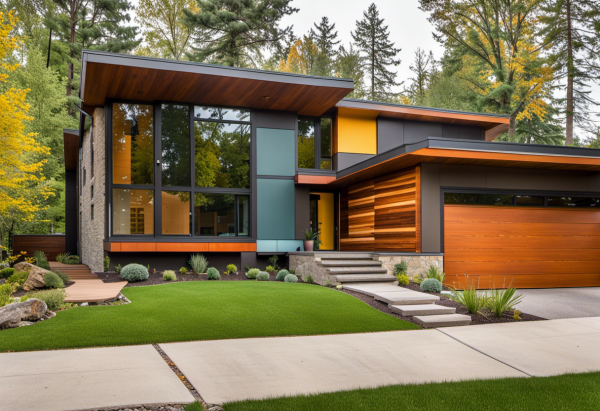 Mid-Century Modern House Exterior