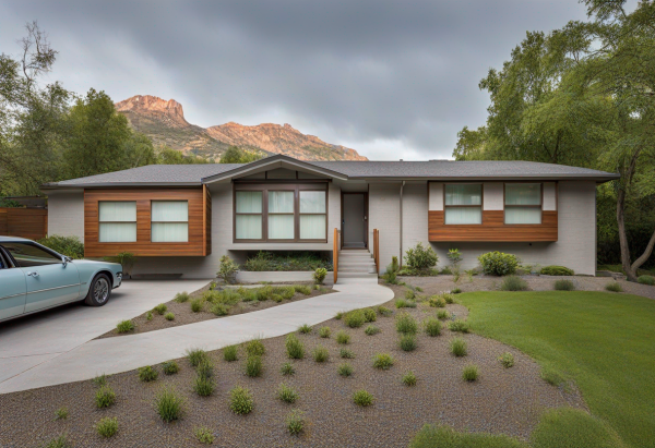 Mid-Century Modern House Exterior