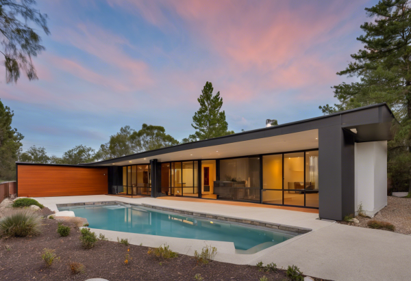 Mid-Century Modern House Exterior